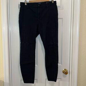 GAP
Pants stretch skinny, Color: Black, Size: 12